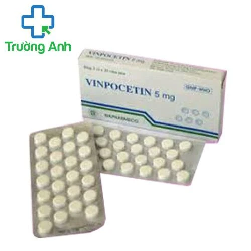Vinpocetin 5mg DNapharma - Điều trị rối loạn tuần hoàn máu hiệu quả