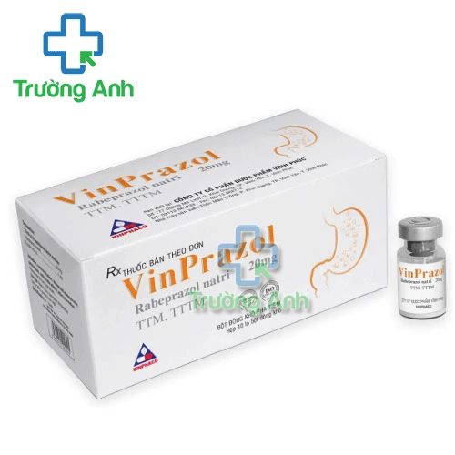 Vinprazol 20mg Vinphaco - Điều trị viêm loét dạ dày - tá tràng