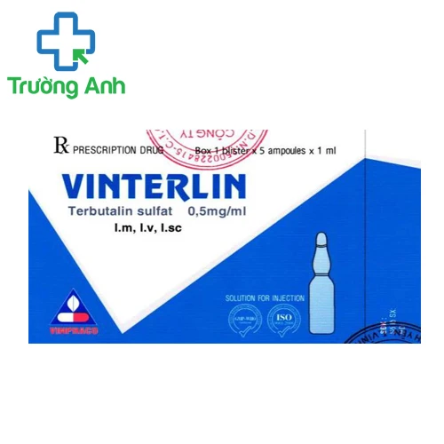 Vinterlin 0,5mg/1ml - Thuốc điều trị viêm đường hô hấp hiệu quả của Vinphaco