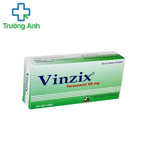 Vinzix 40mg - Thuốc điều trị tăng huyết áp hiệu quả của Vinphaco