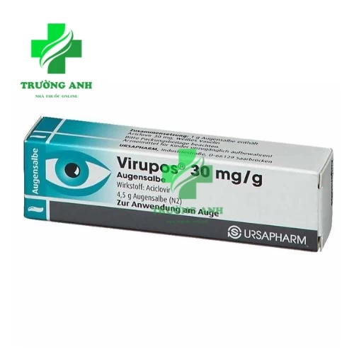 Virupos 30mg/g - Thuốc tra mỡ mắt hiệu quả của Đức