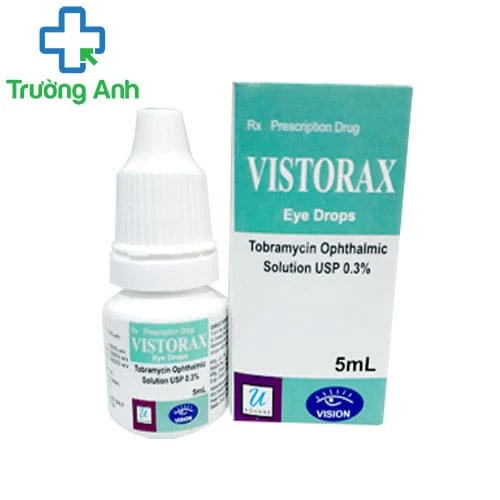 Vistorax Eye Drops - Thuốc điều trị viêm mí mắt, viêm túi lệ