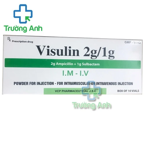 Visulin 2g/1g - Thuốc điều trị nhiễm khuẩn hiệu quả của VCP