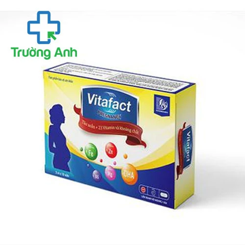 Vitafact Pregnancy - Hỗ trợ bổ sung acid folic, sắt, các vitamin