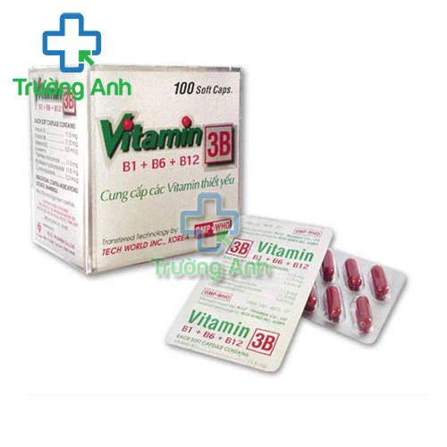 Vitamin 3B (B1+B6+B12) Nic Pharma - Bổ sung vitamin nhóm B 