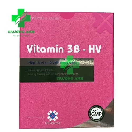 Vitamin 3B-HV USP - Bổ sung Vitamin B1, B6, B12 cho cơ thể