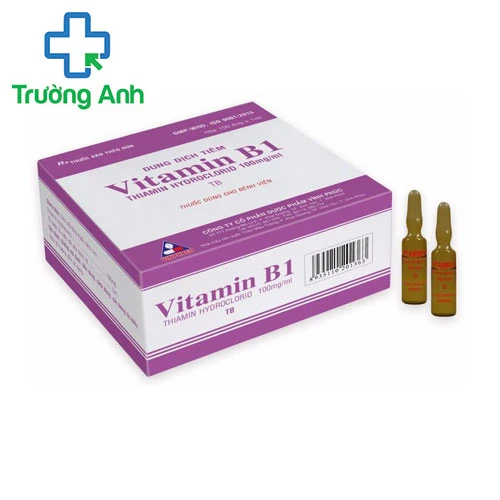 Vitamin B1 100mg/1ml Vinphaco - Điều trị bệnh do thiếu vitamin B1