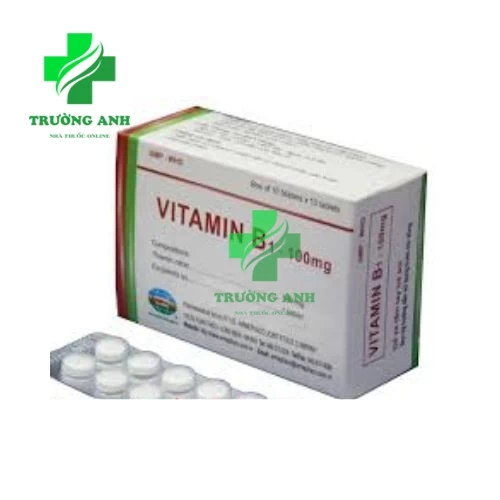 Vitamin B1 100mg Armephaco - Giúp phòng và điều trị thiếu thiamin