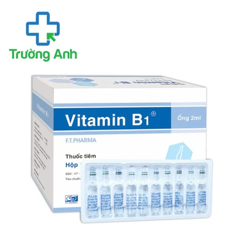 Vitamin B1 100mg F.T.Pharma (tiêm) - Điều trị bệnh thiếu thiamin hiệu quả