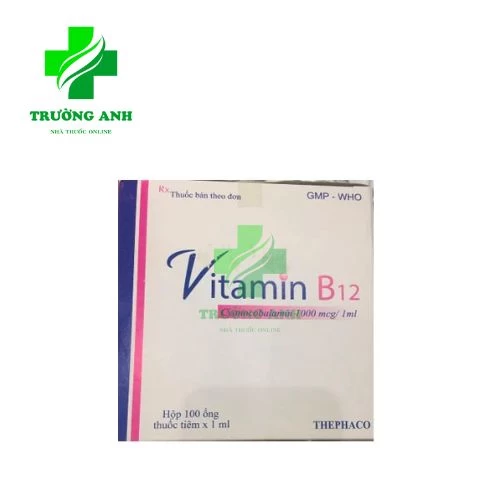 Vitamin B12 Thephaco - Thuốc điều trị thiếu máu