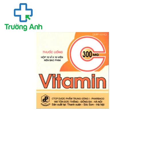Vitamin C 300mg Phabaco - Điều trị bệnh do thiếu hụt vitamin C