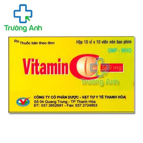 Vitamin C 500mg Thephaco - Phòng và trị bệnh Scorbut hiệu quả