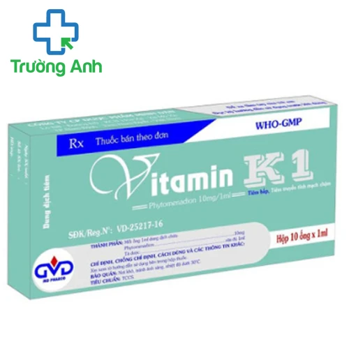 Vitamin K1 10mg/1ml MD Pharco - Điều trị xuất huyết hiệu quả