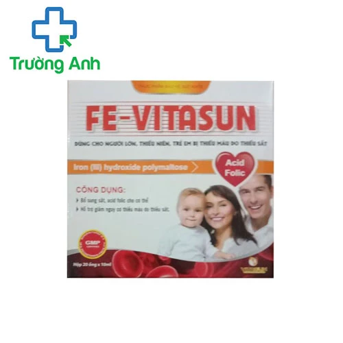 Vitasun - Phòng và điều trị thiếu máu hiệu quả của Medisun