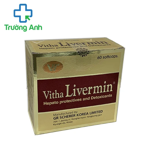 Vitha Livermin - Thuốc điều trị gan mãn tính, gan nhiễm mỡ hiệu quả