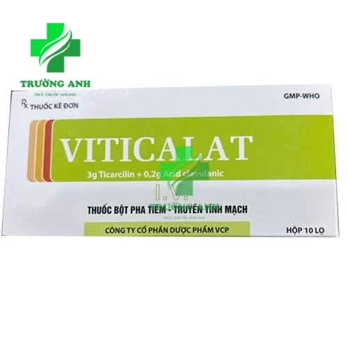 Viticalat 3g - Điều trị nhiễm khuẩn hiệu quả của VCP