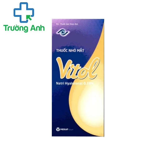 VITOL - Điều trị tình trạng khô mắt hiệu quả của Merap