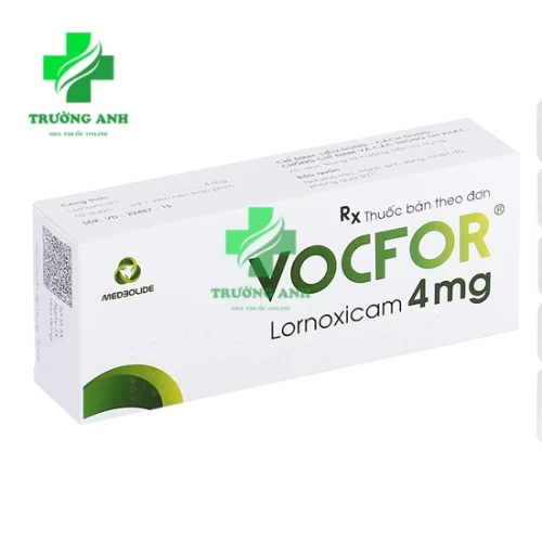 Vocfor 4mg - Thuốc điều trị cơn đau cấp liên quan đến thần kinh tọa