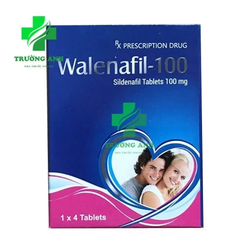 Walenafil-100 - Thuốc điều trị các rối loạn cương dương hiệu quả