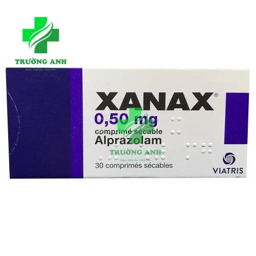 Xanax 0.5mg - Thuốc điều trị chống lo âu, chống trầm cảm hiệu quả