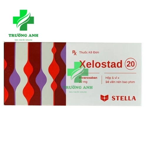 Xelostad 20 Stellapharm - Thuốc phòng đột quỵ và thuyên tắc mạch