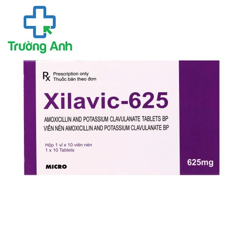 Xilavic 625 - Giúp điều trị nhiễm khuẩn do vi khuẩn nhạy cảm