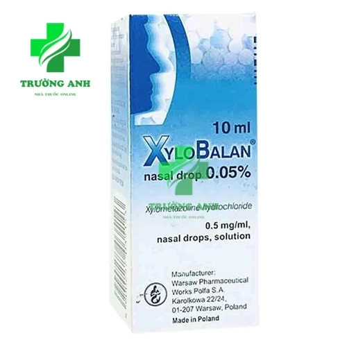 Xylobalan Nasal Drop 0,05% - Thuốc điều trị viêm xoang, cảm lạnh