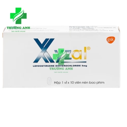 Xyzal 5mg - Thuốc điều trị viêm mũi dị ứng theo mùa hiệu quả