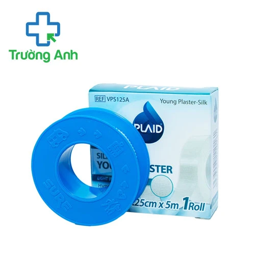 Young Plaster-Silk 1.25cm x 5m - Băng keo cuộn lụa của Hàn Quốc