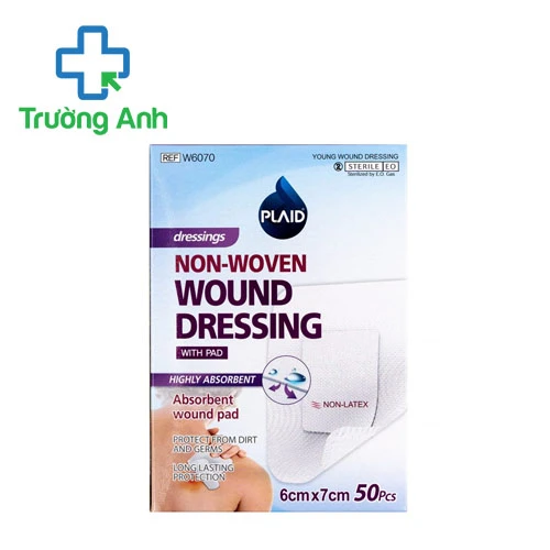 Young Wound Dressing 6cm x 7cm - Băng gạc vô trùng thoáng khí