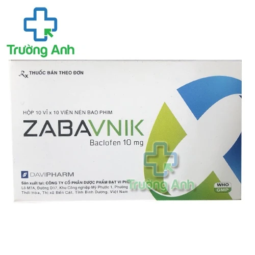 ZABAVNIK - Thuốc giãn cơ và giảm căng cơ hiệu quả