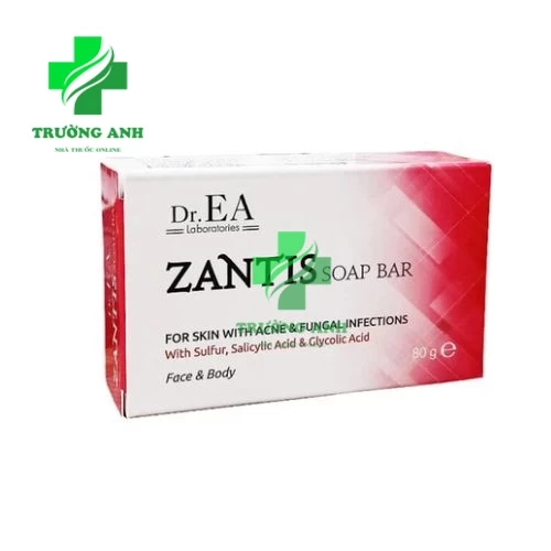 Zantis - Xà phòng điều trị da bị mụn trứng cá, viêm nang lông