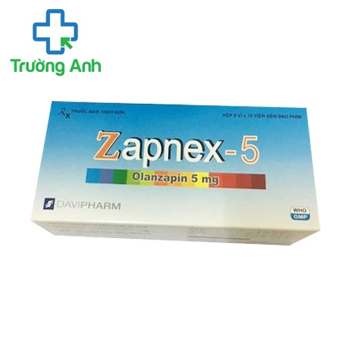 Zapnex 5 - Thuốc điều trị tâm thần phân liệt hiệu quả