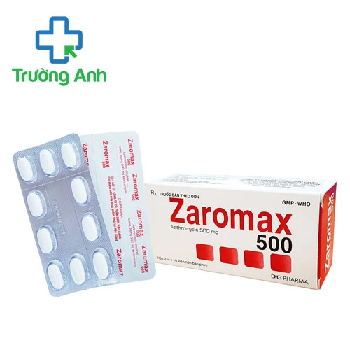 Zaromax 500 - Điều trị nhiễm khuẩn hiệu quả