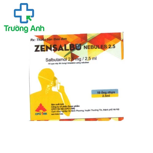 Zensalbu nebules 2.5 - Điều trị co thắt phế quản hiệu quả
