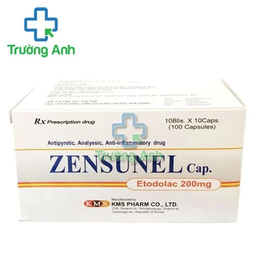 Zensunel Cap 200mg KMS Pharm - Thuốc điều trị viêm đau xương khớp