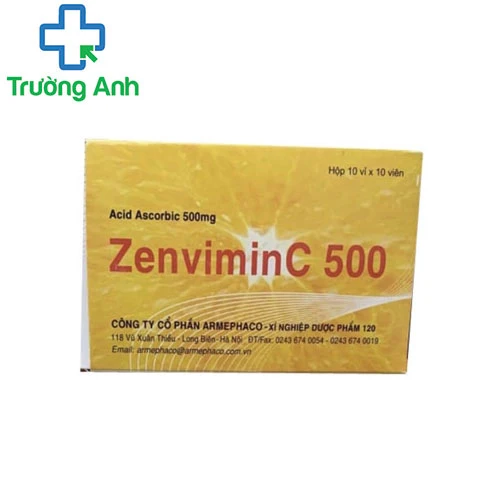 Zenvimin C 500 - Phòng và trị bệnh do thiếu vitamin C hiệu quả