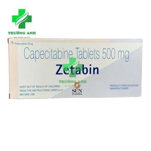 Zetabin 500mg - Thuốc điều trị ung thư vú hiệu quả