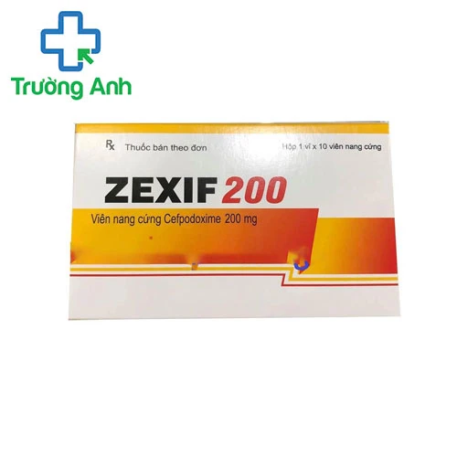 Zexif 200 - Thuốc điều trị nhiễm khuẩn hiệu quả của Ấn Độ