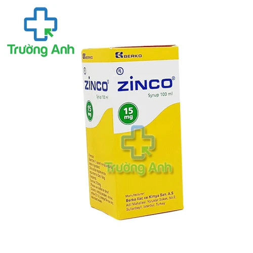 Zinco syrup 100ml - Bổ sung khoáng chất kẽm của Hàn Quốc