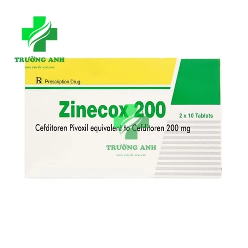 Zinecox 200 - Thuốc điều trị viêm phế quản mãn tính hiệu quả