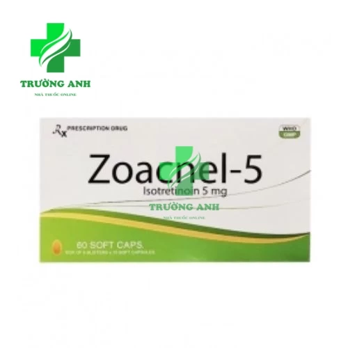 Zoacnel-5 - Điều trị bệnh trứng cá nặng hiệu quả