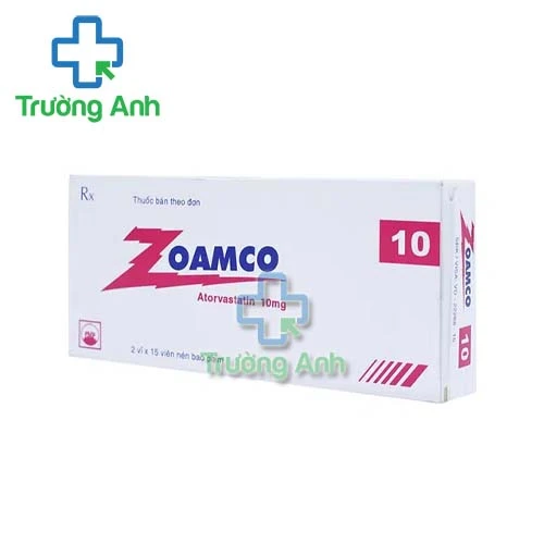 Zoamco 10mg Pymepharco - Thuốc điều trị làm giảm cholesterol