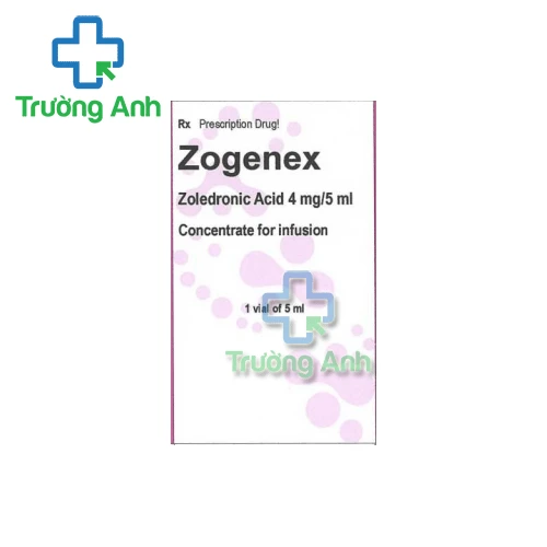 Zogenex 4mg/5ml Pharmidea - Điều trị ung thư xương di căn