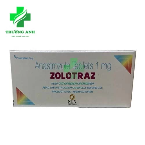Zolotraz 1mg Sun Pharma - Thuốc điều trị ung thư vú
