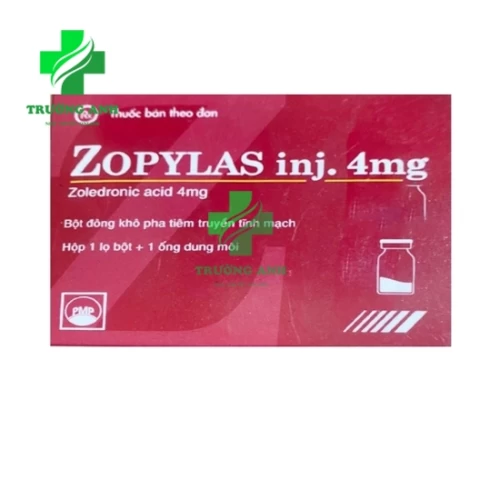 Zopylas inj. 4mg - Thuốc điều trị tăng calci máu hiệu quả của Pymepharco