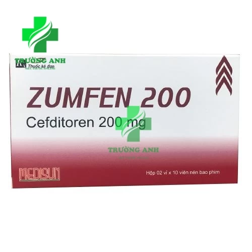 Zumfen 200 - Thuốc điều trị nhiễm khuẩn đường hô hấp