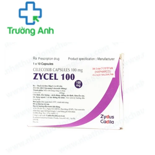 Zycel 100 - Thuốc điều trị viêm xương khớp hiệu quả của India