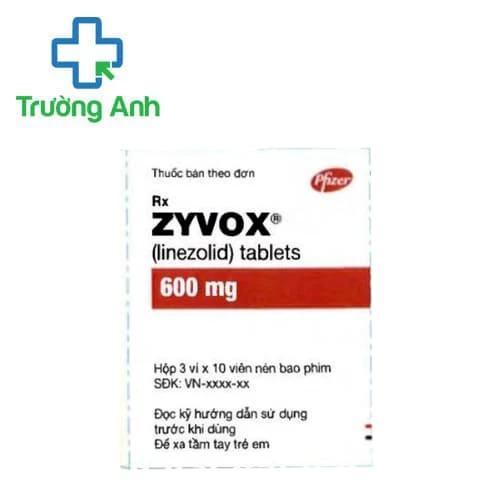 Zyvox 600mg (viên) - Thuốc điều trị nhiễm khuẩn hiệu quả