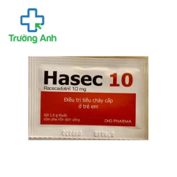 Hasec 10 DHG Pharma - Thuốc hỗ trợ điều trị tiêu chảy cấp hiệu quả
